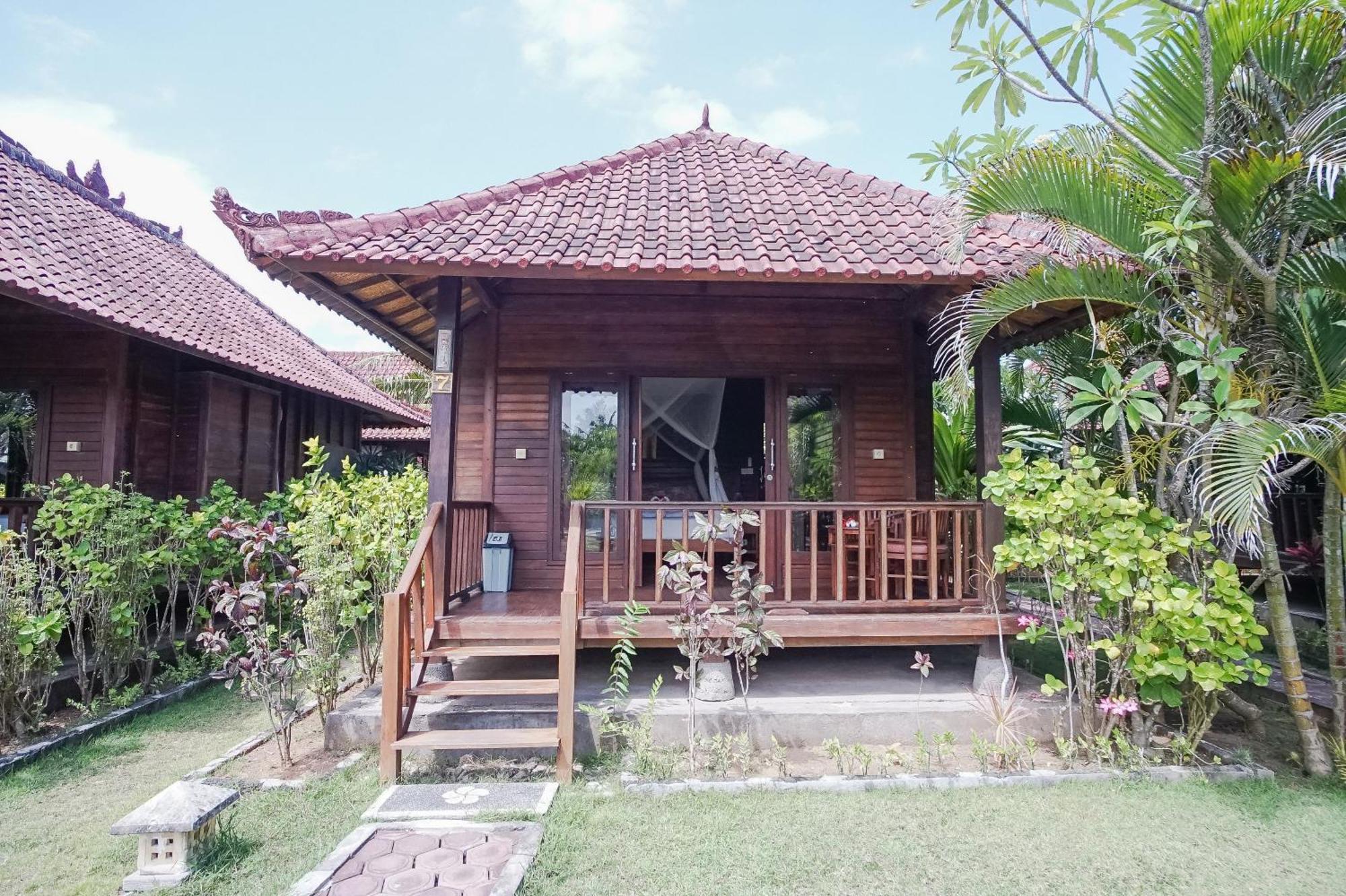 Abian Huts Dream Beach Lembongan Нуса Лембонган Екстериор снимка