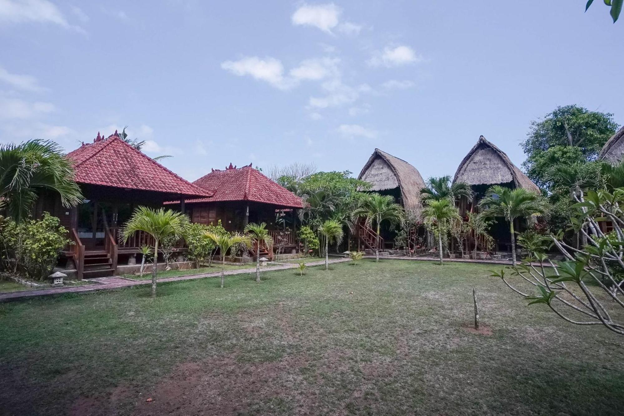 Abian Huts Dream Beach Lembongan Нуса Лембонган Екстериор снимка