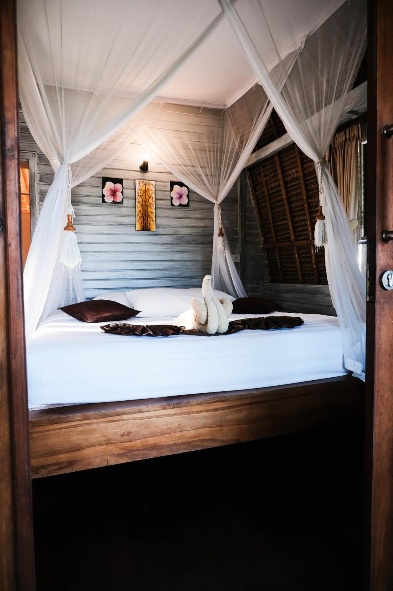 Abian Huts Dream Beach Lembongan Нуса Лембонган Екстериор снимка